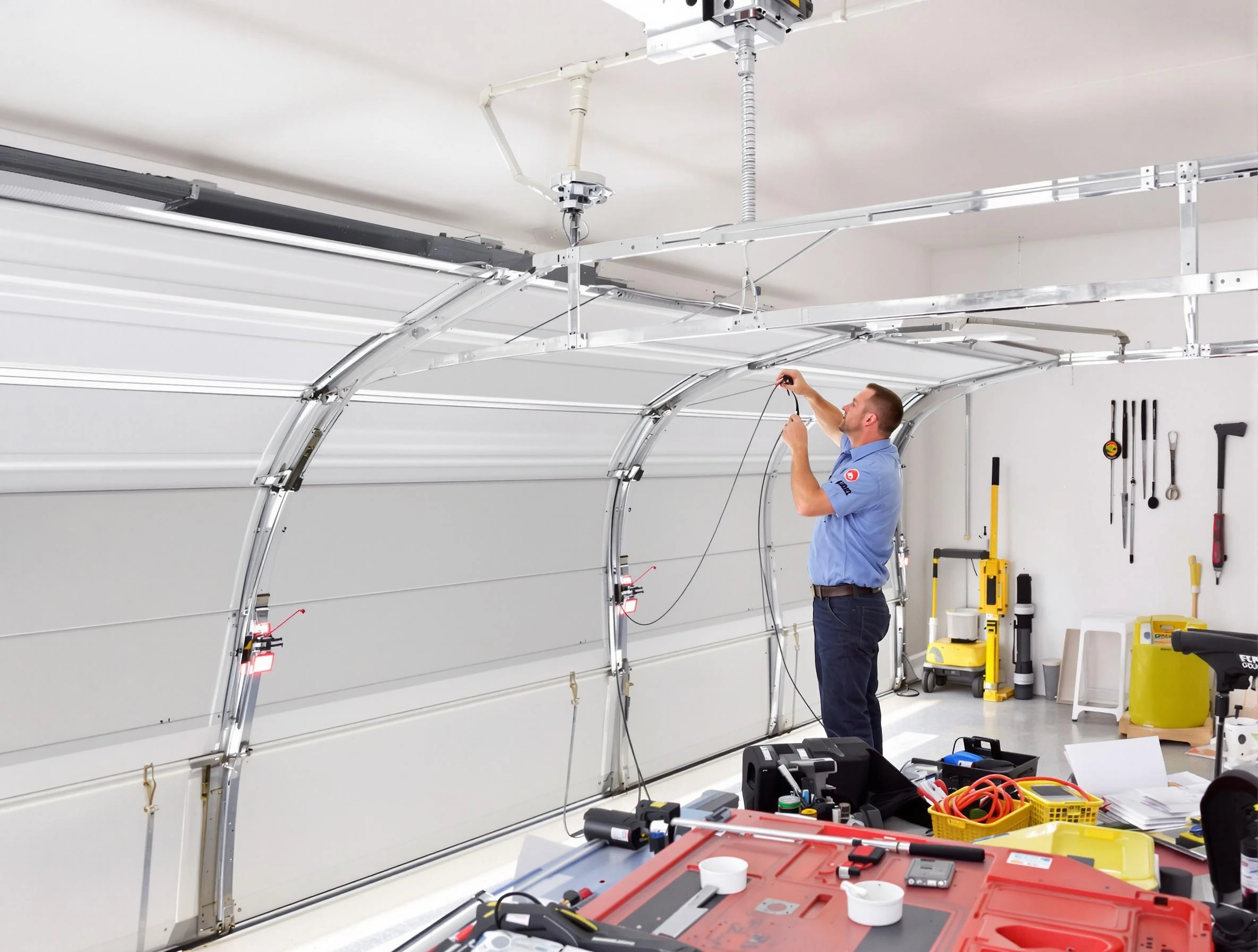 Garage door cable repair service by Apache Junction Garage Door Repair in Apache Junction